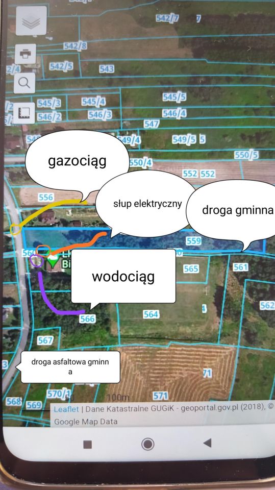 Działka budowlana Biadoliny Radłowskie. Zdjęcie 2