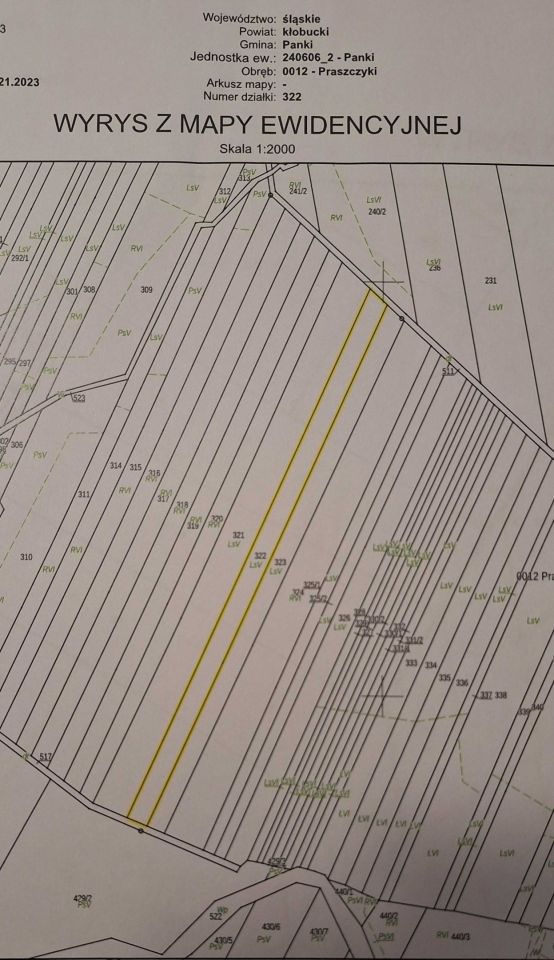 Działka budowlana Praszczyki. Zdjęcie 3