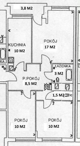 Mieszkanie 3-pokojowe Warszawa Włochy, ul. 1 Sierpnia. Zdjęcie 14