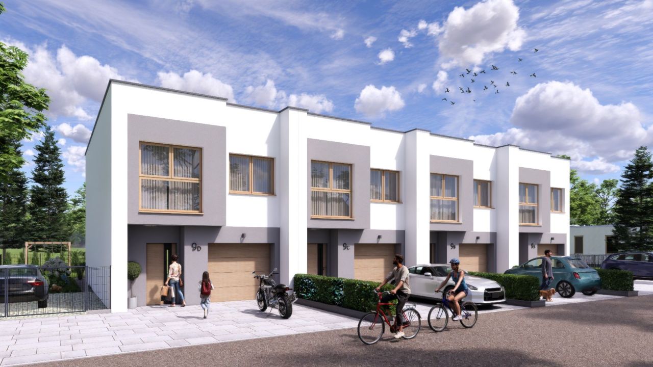 dom szeregowy Wiśniowa Góra, ul. Oficerska. Zdjęcie 3