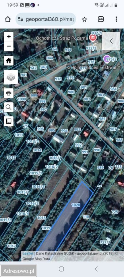 Działka rolno-budowlana Kiełpiniec. Zdjęcie 5