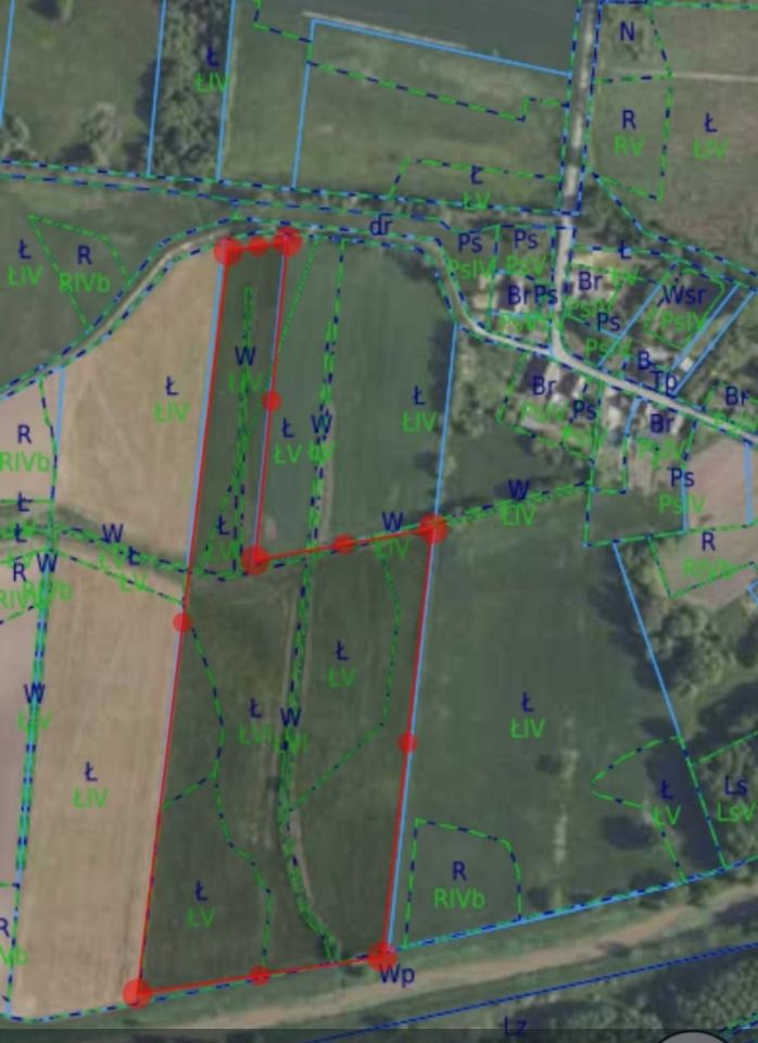 Działka rolna Nowy Zamek. Zdjęcie 1