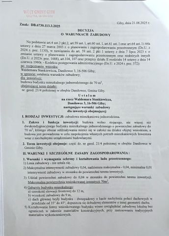 Działka rolno-budowlana Daniłowce. Zdjęcie 9
