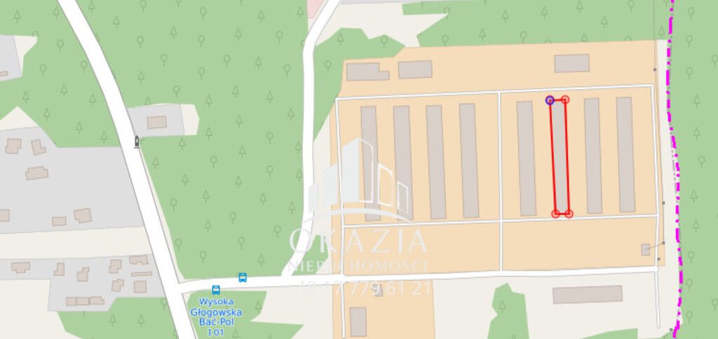 Hala/magazyn Wysoka Głogowska. Zdjęcie 16