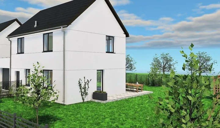 dom szeregowy, 4 pokoje Kurowice, Nowa