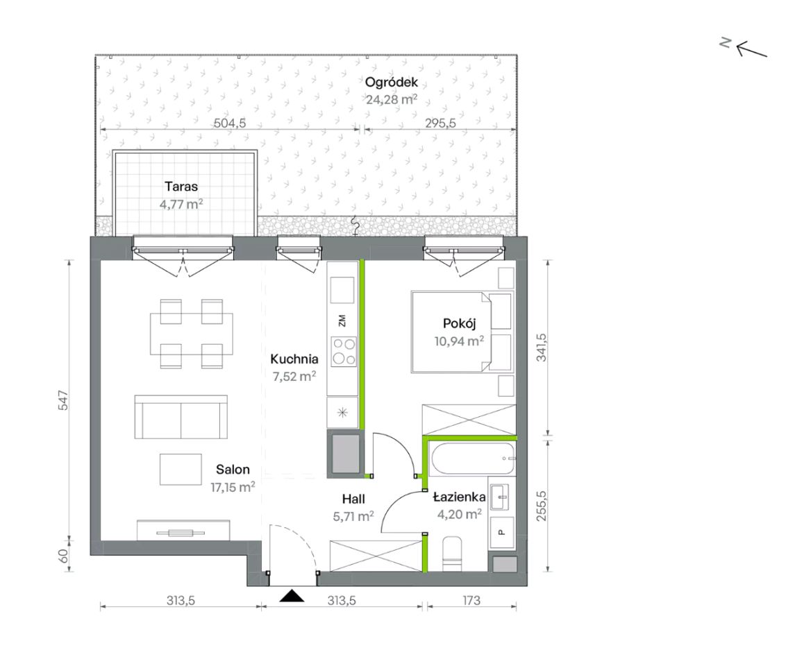 Mieszkanie 2-pokojowe Warszawa Targówek, ul. Oliwska. Zdjęcie 16
