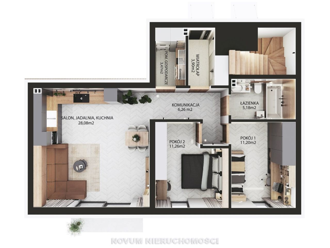 Mieszkanie 3-pokojowe Tarnowskie Góry Opatowice. Zdjęcie 5