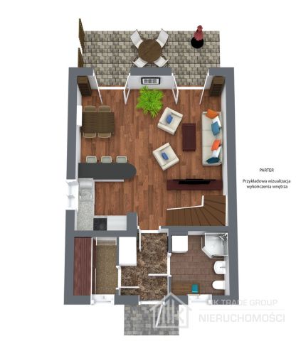 dom wolnostojący, 4 pokoje Kłaj. Zdjęcie 3