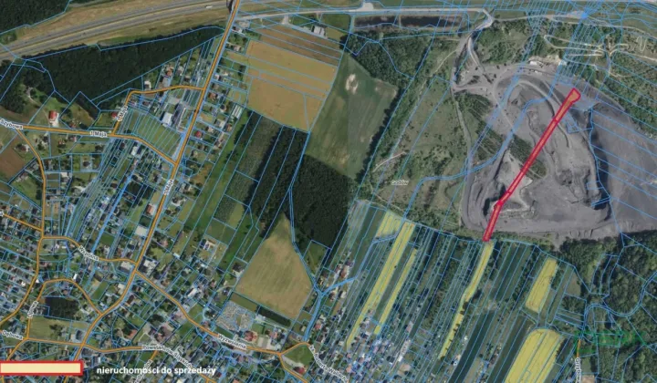 Działka budowlana Skrzyszów, ul. 1 Maja