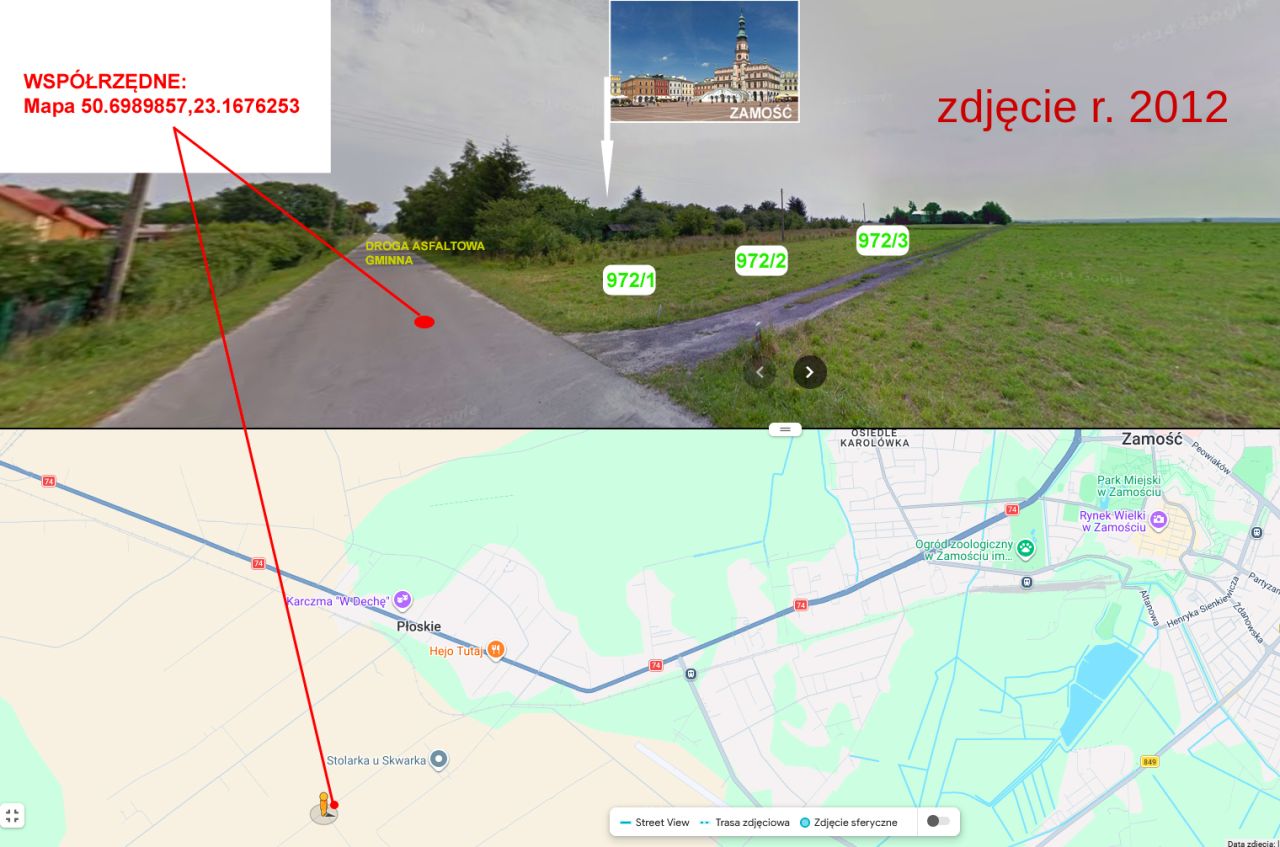 Działka budowlana Płoskie. Zdjęcie 8