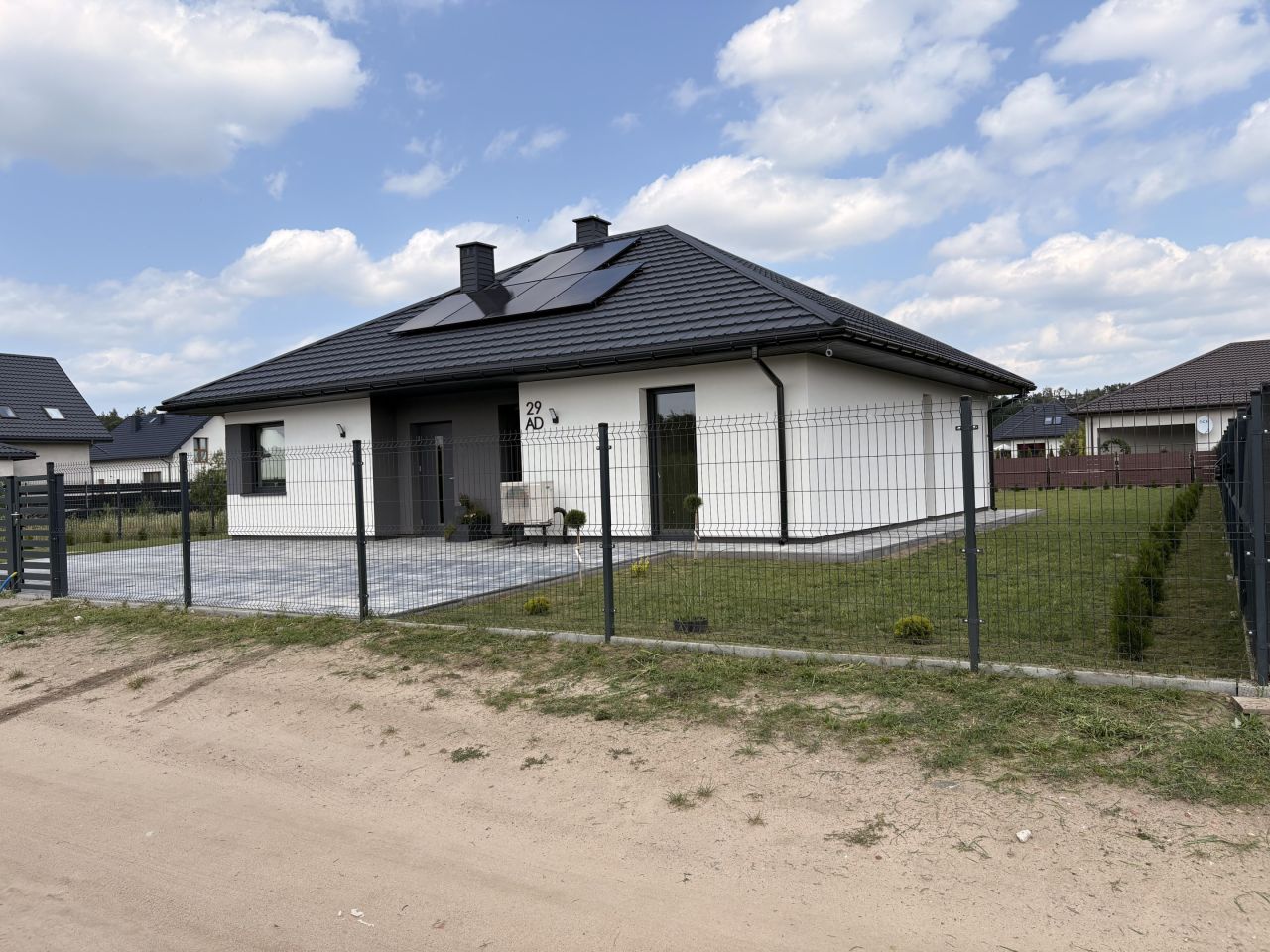 dom wolnostojący, 3 pokoje Borkowo Kościelne Borkowo-Młyn, ul. Warszawska. Zdjęcie 2