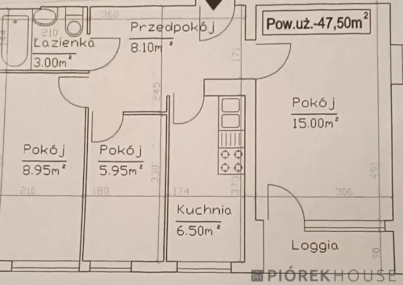 Mieszkanie 3-pokojowe Warszawa Praga-Północ, ul. Siedlecka