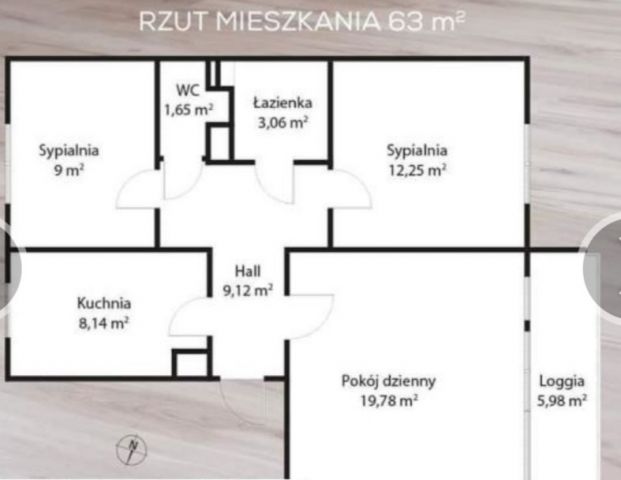 Mieszkanie 3-pokojowe Żyrardów Teklin, ul. kpt. Stanisława Pałaca. Zdjęcie 1