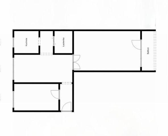 Warszawa Wola, ul. Mikołaja Wierzynka Mieszkanie - 3 pokoje - 48 m² - 3 piętro