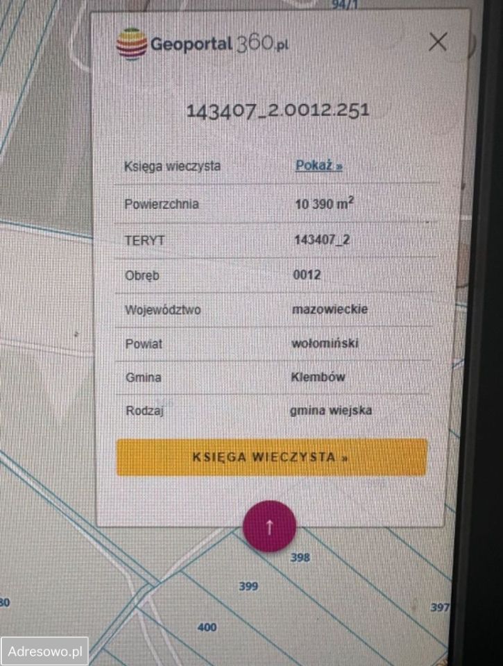 Działka rolno-budowlana Rasztów. Zdjęcie 3