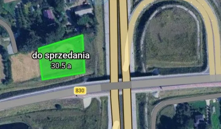 Działka siedliskowa Płouszowice