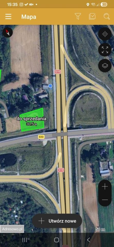 Działka siedliskowa Płouszowice. Zdjęcie 1