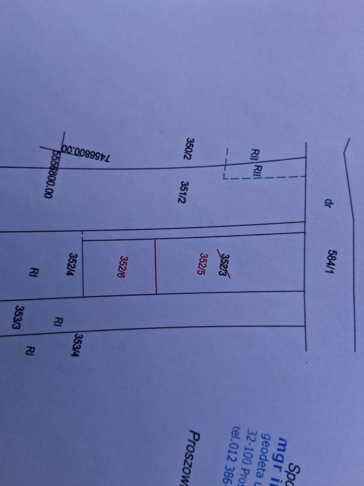 Działka budowlana Hebdów. Zdjęcie 3