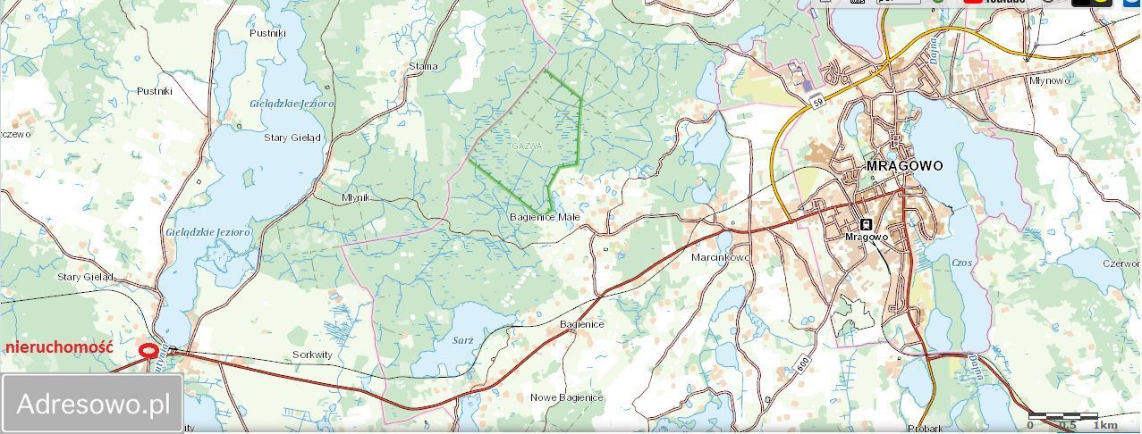 Mieszkanie 2-pokojowe Sorkwity, ul. Olsztyńska. Zdjęcie 12