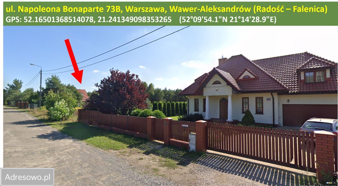 Działka budowlana Warszawa Wawer, ul. Napoleona Bonaparte. Zdjęcie 4