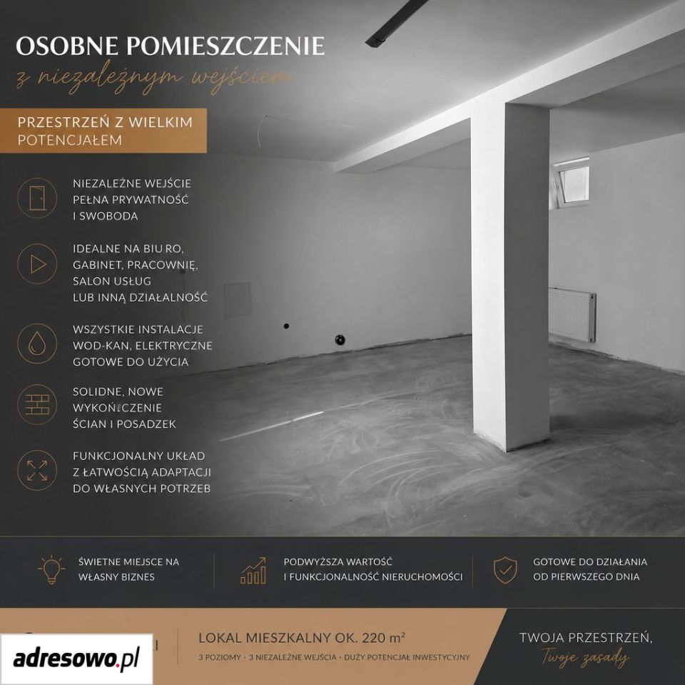 Mieszkanie 6-pokojowe Lewin Brzeski, ul. Kościuszki. Zdjęcie 11