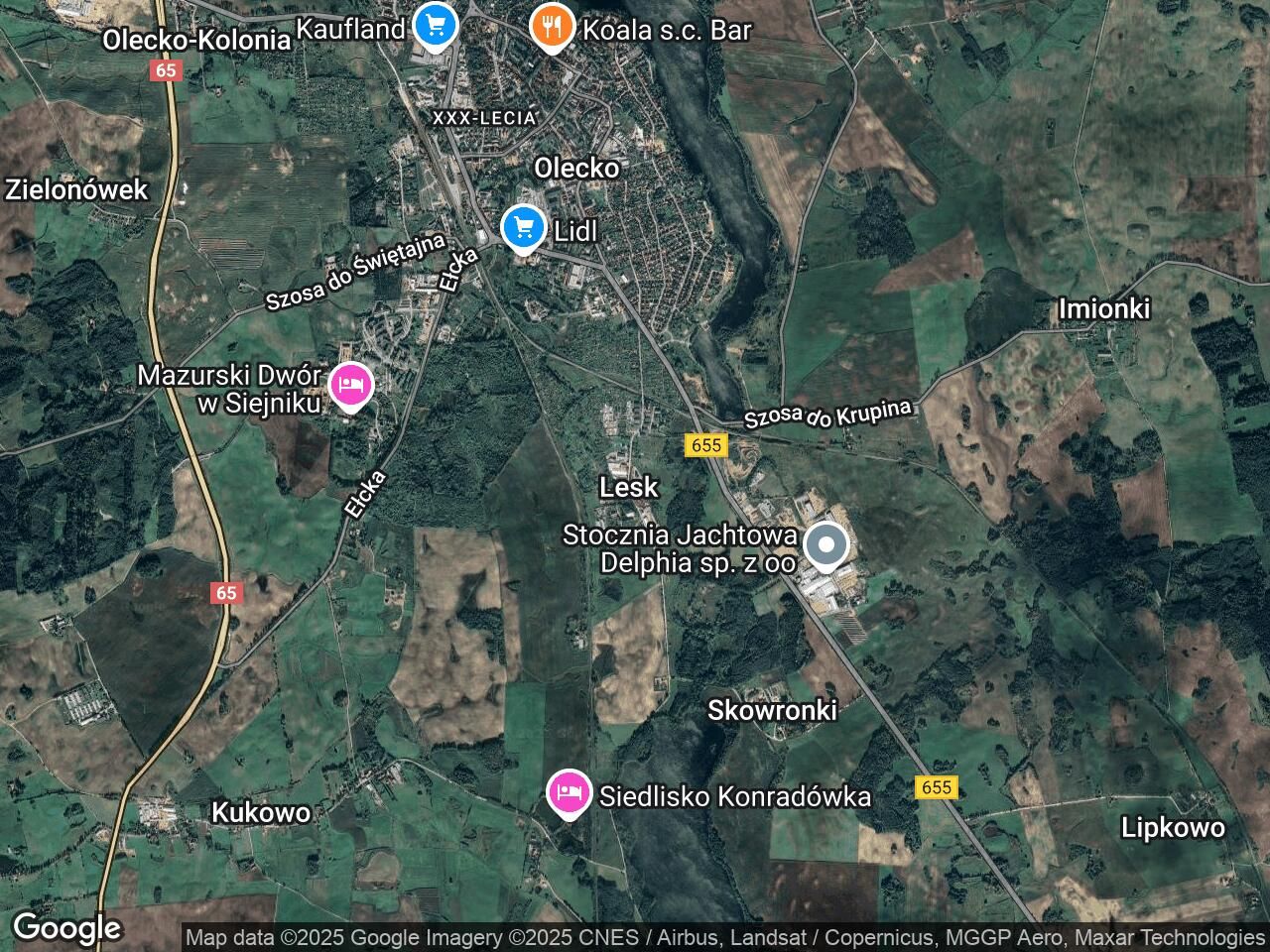 Działka rekreacyjna Lesk