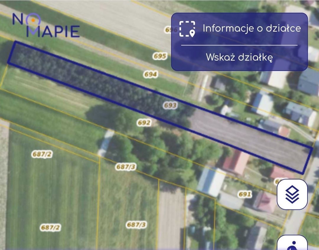 Działka rolno-budowlana Wólka Pełkińska. Zdjęcie 5