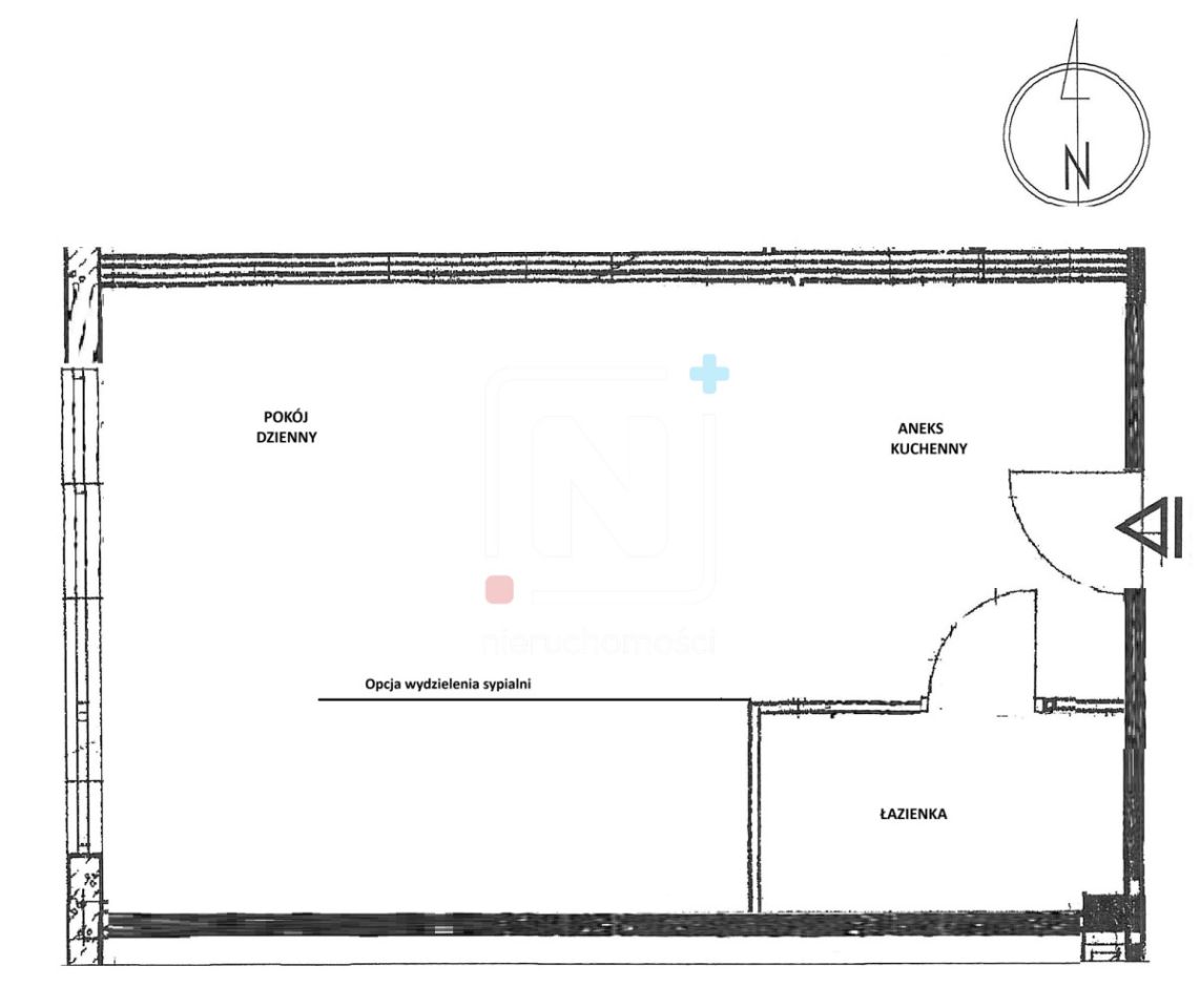 Mieszkanie 1-pokojowe Warszawa Bielany, al. Aleja Władysława Reymonta. Zdjęcie 12