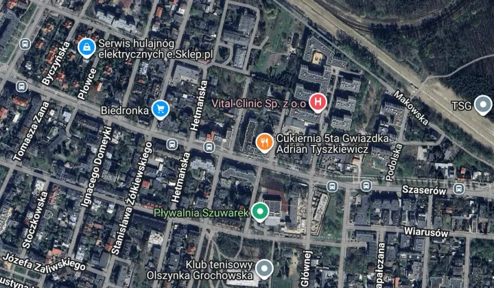 Mieszkanie 3-pokojowe Warszawa Gocławek, ul. Tyśmienicka