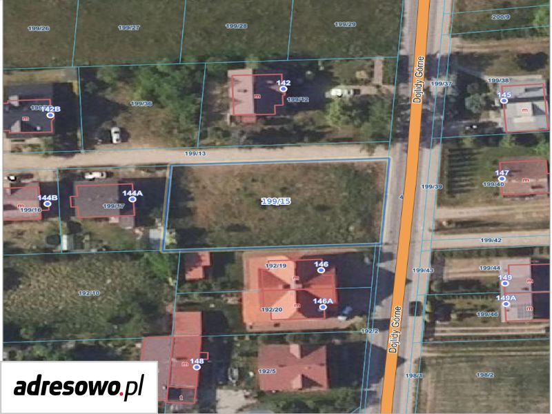 Działka budowlana Białystok Dojlidy Górne, ul. Dojlidy Górne. Zdjęcie 1