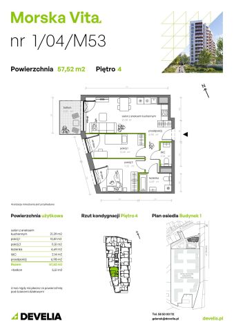 Mieszkanie 3-pokojowe Gdynia Leszczynki, ul. Działdowska. Zdjęcie 7