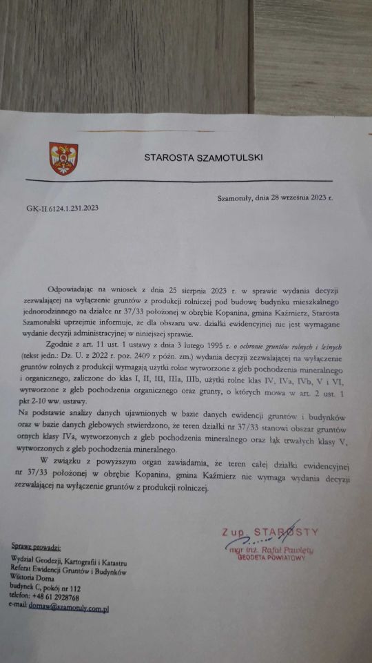 Działka budowlana Kopanina. Zdjęcie 7