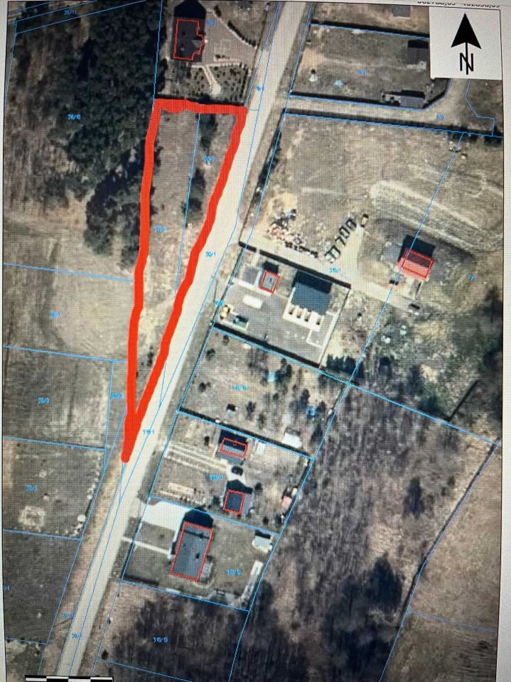 Działka budowlana Kieszek. Zdjęcie 5