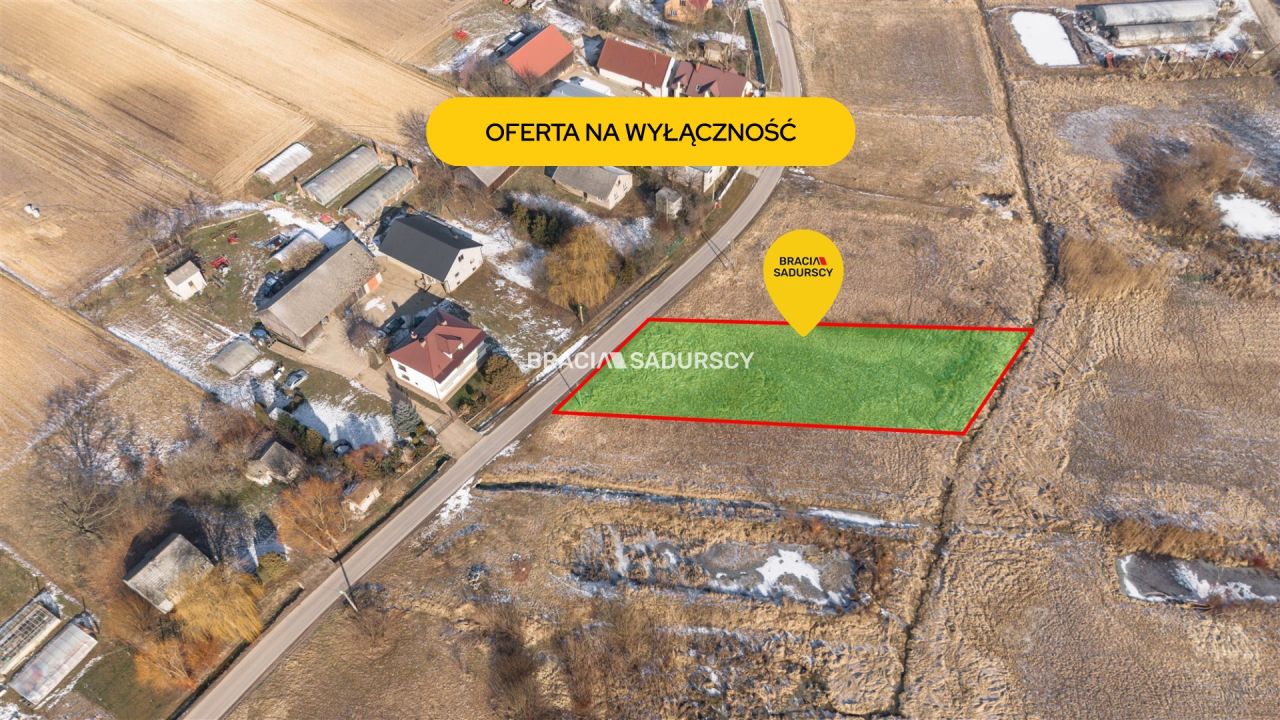 Działka rolno-budowlana Dobranowice. Zdjęcie 1