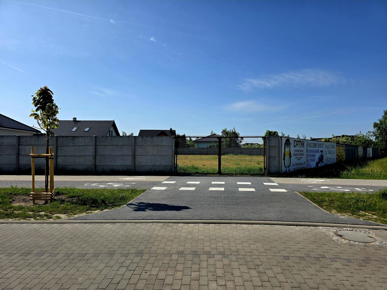 Działka budowlana Jelcz-Laskowice Centrum, ul. Sowia. Zdjęcie 3