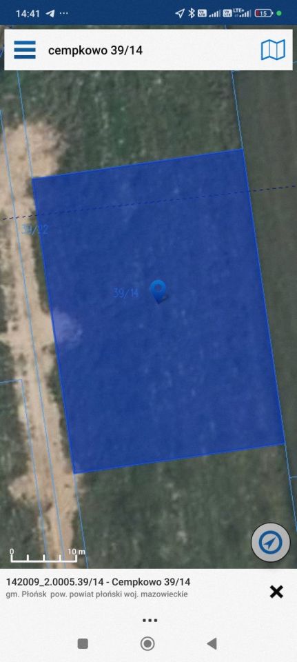 Działka budowlana Cempkowo. Zdjęcie 2