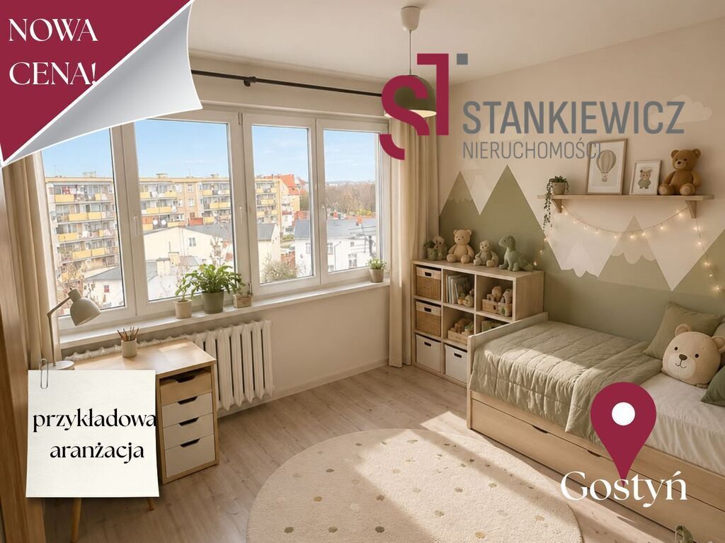 Mieszkanie 3-pokojowe Gostyń, ul. Wojska Polskiego. Zdjęcie 5