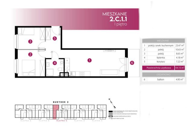 Mieszkanie 3-pokojowe Wrocław Maślice. Zdjęcie 19