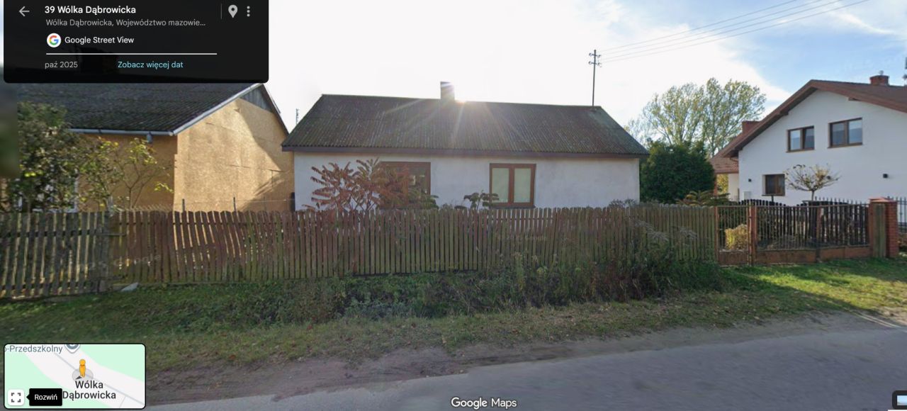 Działka rolno-budowlana Wólka Dąbrowicka. Zdjęcie 4