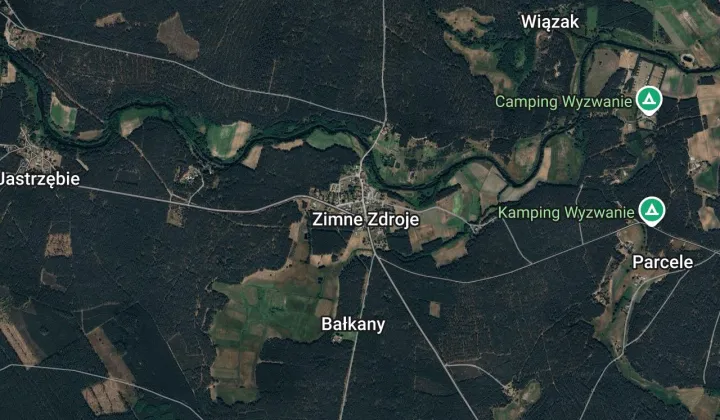 Działka rolna Zimne Zdroje