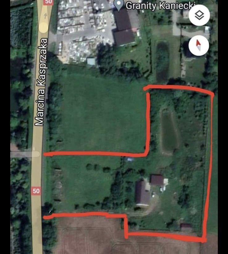 Działka rolno-budowlana Ciechanów, ul. Marcina Kasprzaka. Zdjęcie 2