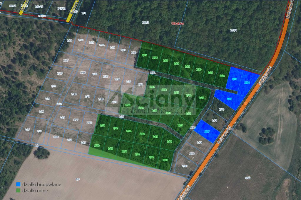 Działka rolna Runów. Zdjęcie 2
