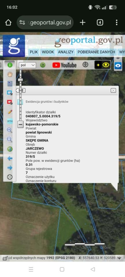Działka rolna Jarczewo. Zdjęcie 2