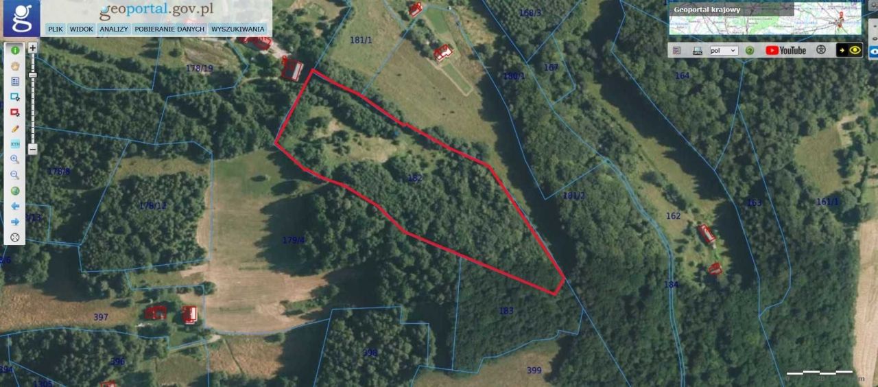 Działka rolna Laskowa