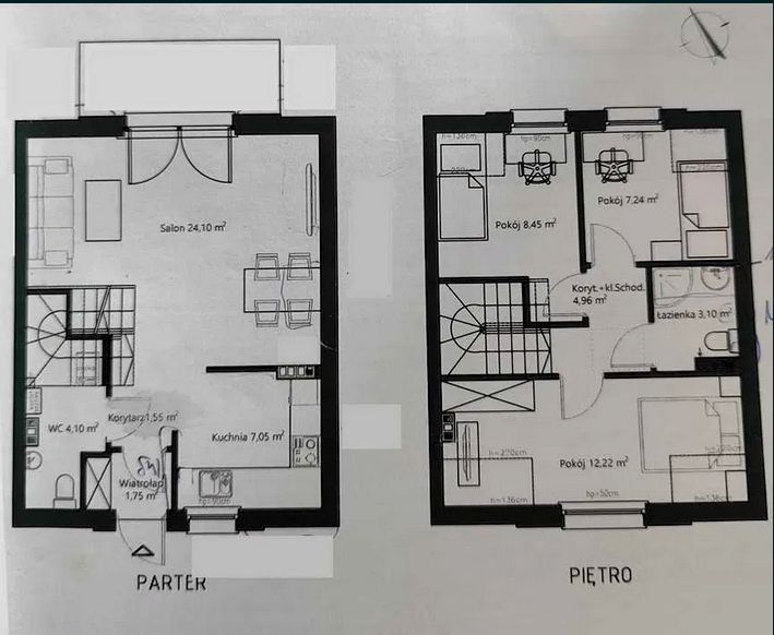 bliźniak, 4 pokoje Koszalin. Zdjęcie 21