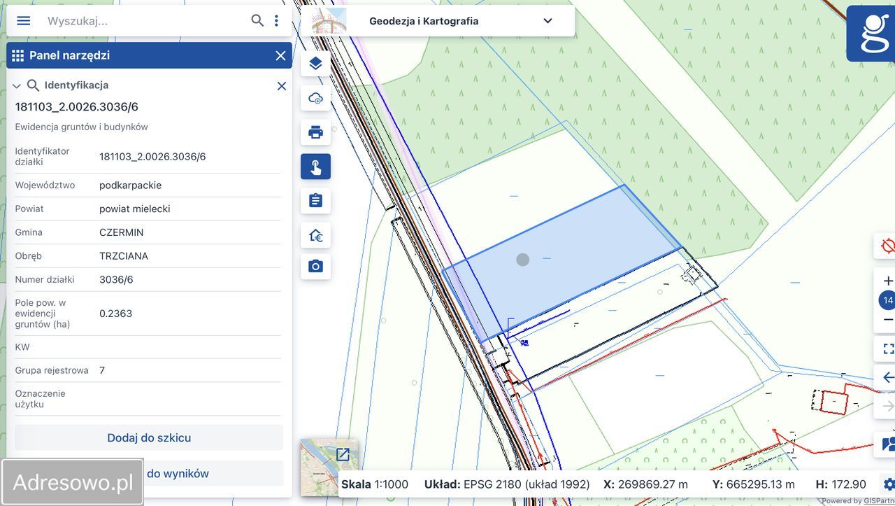 Działka budowlana Trzciana. Zdjęcie 4