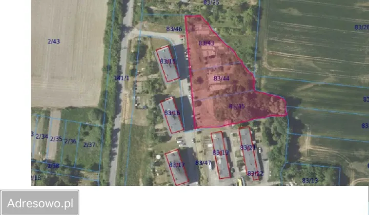 Działka budowlana Sędzice