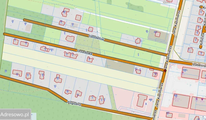 Działka budowlana Stanisławów Pierwszy, ul. Drozdowa