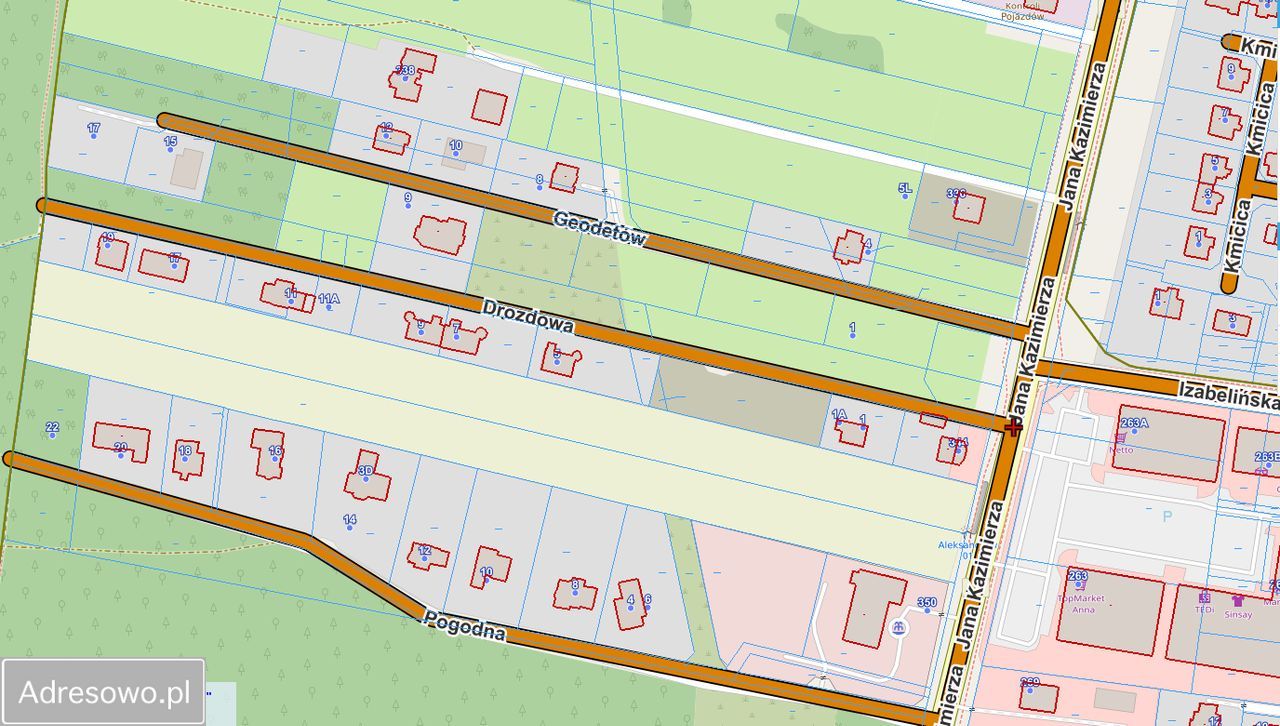 Działka budowlana Stanisławów Pierwszy, ul. Drozdowa. Zdjęcie 1