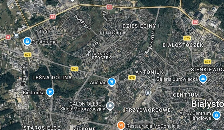 Garaż/miejsce parkingowe Białystok Wysoki Stoczek, ul. Ogrodniczki